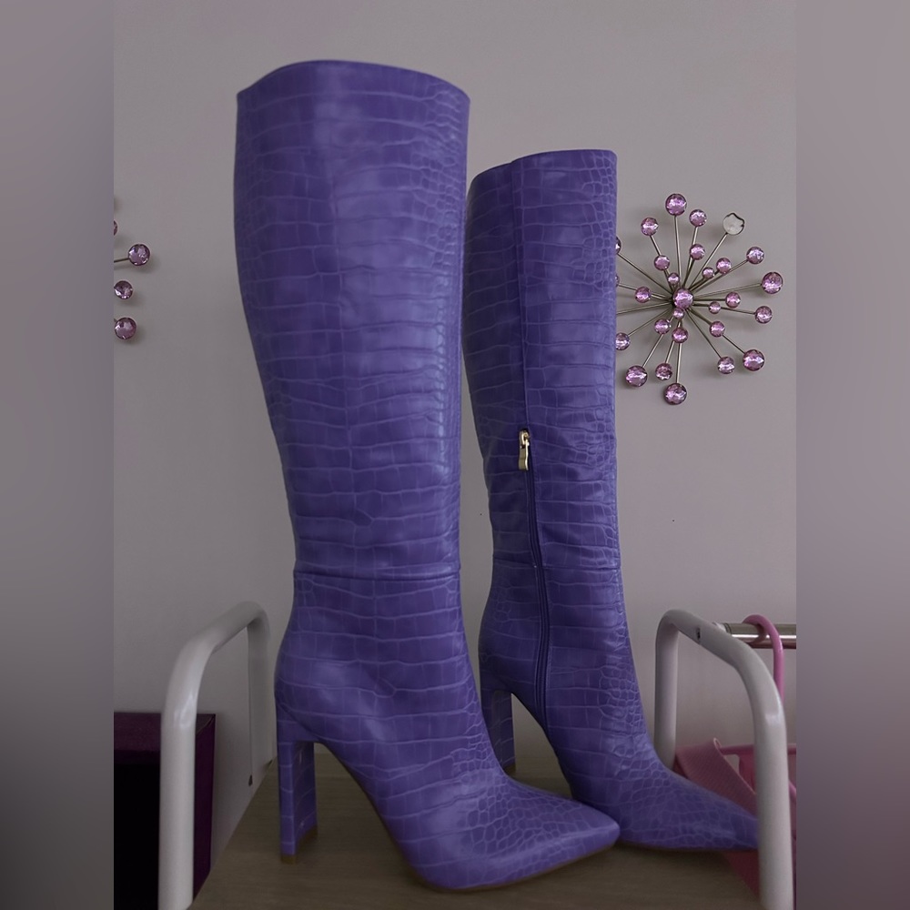 Purple Billini Knee High Boots